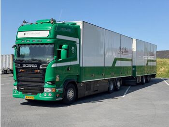 Грузовик с закрытым кузовом SCANIA R 450
