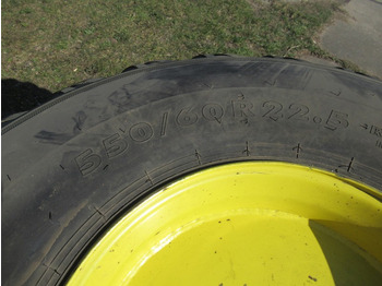 Колесо для Минитракторов John Deere 5515V NOKIAN 550/60R22.5 + Voor Banden + Velg: фото 5