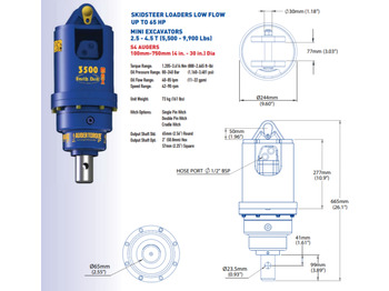 Новый Навесное оборудование Auger Torque 3500 MAX: фото 2