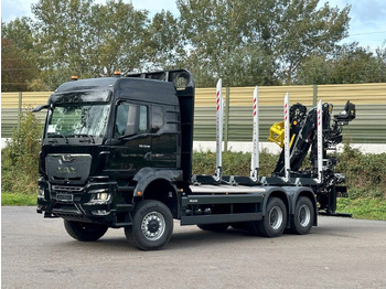 Лесовоз, Автоманипулятор MAN TGS 33.520 6X6  Euro6e  LogLift 165 Z: фото 3