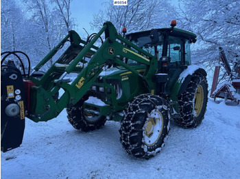 2012 John Deere 5100R 4x4 w/ front loader. лизинг 2012 John Deere 5100R 4x4 w/ front loader.: фото 4