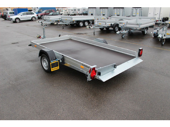 Низкорамный прицеп Humbaur Absenkanhänger HKT 183117 S PKW Motorrad AKTION: фото 4