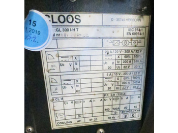 Сварочное оборудование GLOOS GL 300: фото 3