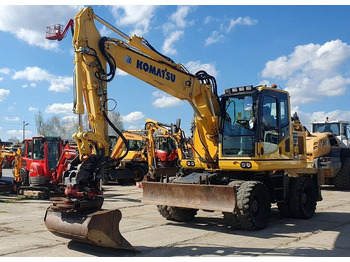 Колёсный экскаватор KOMATSU PW148-10