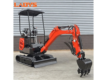 Новый Мини-экскаватор LADYS Mini Excavator Digger Miniexcavadora EPA Kubota Engine Chinese LADYS DY18 Mini Excavator For Sale With Mini Excavator Attachment Set: фото 5