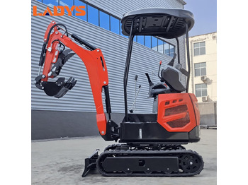 Новый Мини-экскаватор LADYS Mini Excavator Digger Miniexcavadora EPA Kubota Engine Chinese LADYS DY18 Mini Excavator For Sale With Mini Excavator Attachment Set: фото 3