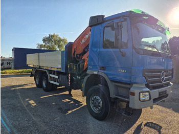Грузовик бортовой/ Платформа, Автоманипулятор MERCEDES-BENZ ACTROS 3341 6x6 + CRANE PM 30 Radio Control: фото 3
