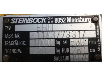 Штабелер Geh-Hubstapler STEINBOCK: фото 4