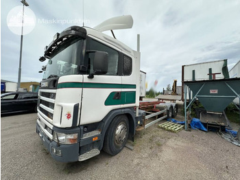 Грузовик-контейнеровоз/ Сменный кузов SCANIA R124