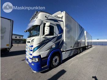 Грузовик с закрытым кузовом SCANIA R 520
