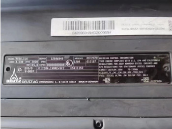 Новый Двигатель для Экскаваторов DEUTZ TCD41L4: фото 2 Новый Двигатель для Экскаваторов DEUTZ TCD41L4: фото 2