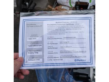 Новый Двигатель для Мини-экскаваторов PERKINS 1106D-70TA: фото 3 Новый Двигатель для Мини-экскаваторов PERKINS 1106D-70TA: фото 3