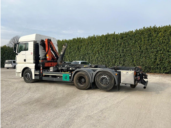 Крюковой мультилифт MAN TGX 26.480 SCARRABILE CON GRU DIETRO CABINA: фото 4