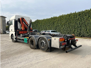 Крюковой мультилифт MAN TGX 26.480 SCARRABILE CON GRU DIETRO CABINA: фото 5