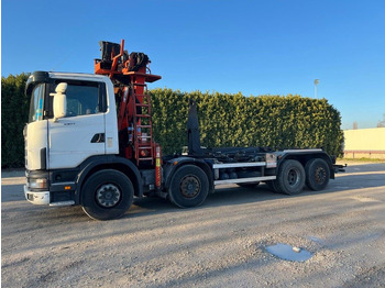 Крюковой мультилифт SCANIA CV R124 SCARRABILE CON GRU E POLIPO: фото 2 Крюковой мультилифт SCANIA CV R124 SCARRABILE CON GRU E POLIPO: фото 2