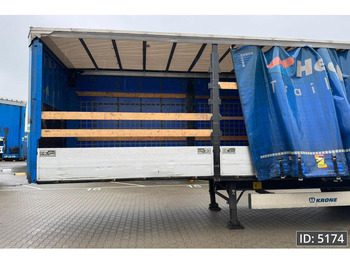 Тентованный полуприцеп Krone SD / Sideboards / Drum brakes: фото 3