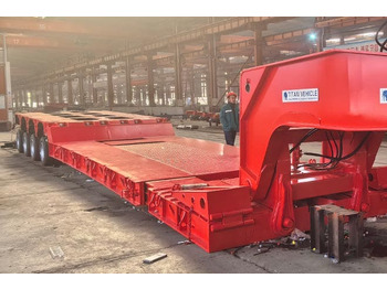 Новый Низкорамный полуприцеп для транспортировки тяжёлой техники TITAN 4 Axle Extendable Lowboy Trailer for Sale in Nigeria: фото 3