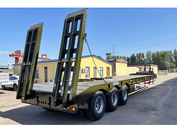 Новый Низкорамный полуприцеп для транспортировки тяжёлой техники TITAN Low Bed Trailer Truck for Sale in Zambia: фото 3