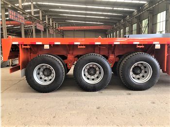 Полуприцеп бортовой/ Платформа Tri-axle Flatbed Container Trailer: фото 5 Полуприцеп бортовой/ Платформа Tri-axle Flatbed Container Trailer: фото 5