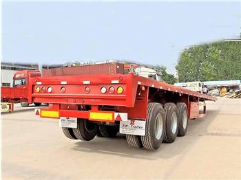 Полуприцеп бортовой/ Платформа Tri-axle Flatbed Container Trailer: фото 4 Полуприцеп бортовой/ Платформа Tri-axle Flatbed Container Trailer: фото 4