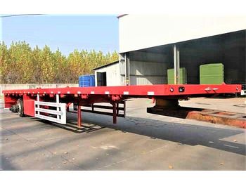 Полуприцеп бортовой/ Платформа Tri-axle Flatbed Container Trailer: фото 2 Полуприцеп бортовой/ Платформа Tri-axle Flatbed Container Trailer: фото 2