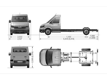 Грузовик-шасси MAN TGE