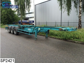 Полуприцеп-контейнеровоз/ Сменный кузов Coder Container 20 , 30 , 40 FT, Hydraulic Adjustable loading platform: фото 1