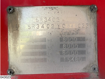 Полуприцеп-цистерна ROBINE Gas 51056 liter, LPG GPL Butane gas, 1 Comp: фото 4