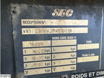 Прицеп-контейнеровоз/ Сменный кузов Samro Middenas BDF: фото 5 Прицеп-контейнеровоз/ Сменный кузов Samro Middenas BDF: фото 5