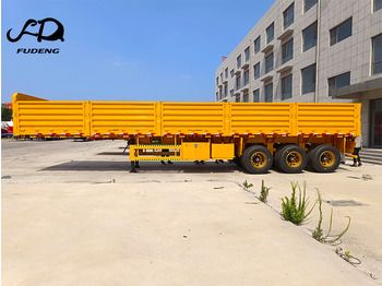 Новый Полуприцеп бортовой/ Платформа FUDENG Tri Axle Drop Side Grain Trailer: фото 3 Новый Полуприцеп бортовой/ Платформа FUDENG Tri Axle Drop Side Grain Trailer: фото 3