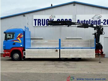 Грузовик бортовой/ Платформа, Автоманипулятор Scania R400 Atlas Tirre 191L 9m=1,7t. 7m Ladefl. 1.Hand: фото 3