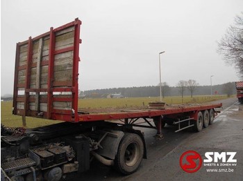 Полуприцеп бортовой/ Платформа tranders Oplegger: фото 1