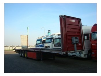 Полуприцеп бортовой/ Платформа Fruehauf open: фото 1