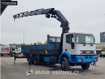 Грузовик бортовой/ Платформа, Автоманипулятор Iveco EuroTrakker 310 6X4 Palfinger PK36002 Kran Crane Manual Big-Axle Euro 3: фото 2
