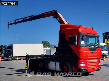 Тягач DAF XF 410 XF 6X2 Hydraulik Lift+Lenkachse Kran Palfinger PK20002 Euro 5: фото 3