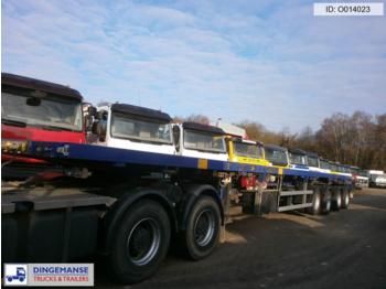 Полуприцеп бортовой/ Платформа Cometto 4-axle extendable platform trailer: фото 1