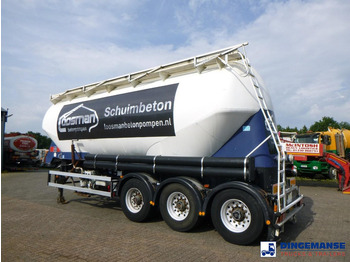 Полуприцеп-цистерна Feldbinder Powder tank alu 40 m3 / 1 comp + compressor: фото 3