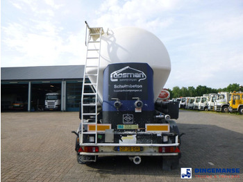 Полуприцеп-цистерна Feldbinder Powder tank alu 40 m3 / 1 comp + compressor: фото 5