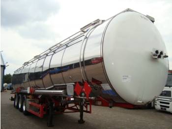 Полуприцеп-цистерна для транспортировки химикатов Feldbinder TSA 54.3 ADR: фото 1