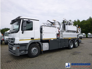 Ассенизатор Mercedes-Benz Actros 2541 6x2 RHD E5 Huwer vacuum tank / hydrocureur 12 m3: фото 5