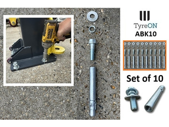 Оборудование для мастерских ABK10 set of 10 - Anchor Bolt Kit - Internal threaded plus anchor bolts: фото 2 Оборудование для мастерских ABK10 set of 10 - Anchor Bolt Kit - Internal threaded plus anchor bolts: фото 2