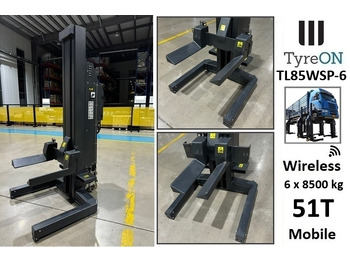 Оборудование для мастерских TL85W-6 51T wireless - 6 x 8,5 T - battery 24V DC / 3 kW per column - Spark proof, welding, cutting and grinding: фото 2