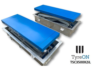 Оборудование для мастерских TSC3500X2iL In floor scissor lift - Double extensions - Recessed containers: фото 2