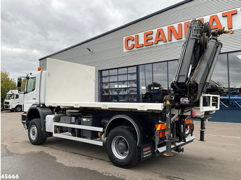 Автоманипулятор Mercedes-Benz AXOR 1929 4x4 VDL 14 Ton haakarmsysteem + Laadplateau met Hiab 14 Tonmeter laadkraan: фото 2 Автоманипулятор Mercedes-Benz AXOR 1929 4x4 VDL 14 Ton haakarmsysteem + Laadplateau met Hiab 14 Tonmeter laadkraan: фото 2