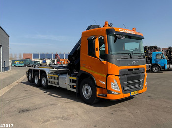Крюковой мультилифт, Автоманипулятор Volvo FM 420 8x2 HMF 28 Tonmeter laadkraan: фото 5