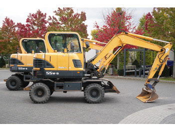 Колёсный экскаватор Hyundai Robex 55W-9 Wheeled Excavator 5.5t / 2 units: фото 3