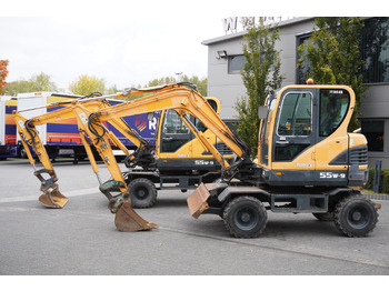 Колёсный экскаватор Hyundai Robex 55W-9 Wheeled Excavator 5.5t / 2 units: фото 2