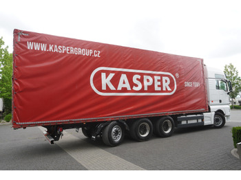 MAN MAN TGX 35.580 E6 8x4 /4 / 23 EPAL tarp superstructure / 4th axle steered лизинг MAN MAN TGX 35.580 E6 8x4 /4 / 23 EPAL tarp superstructure / 4th axle steered: фото 5