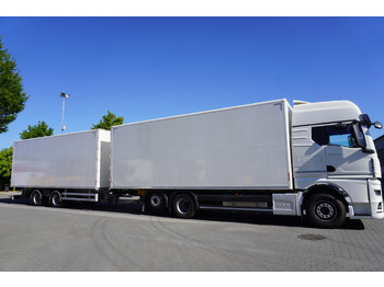Грузовик с закрытым кузовом MAN TGX 26.480 6×2-2 LL CH NEW / 19 EPAL box / New Wecon walkthrough box trailer 19 EPAL / 2025.06 !!!: фото 2