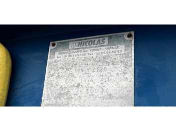 Терминальный тягач NICOLAS ASM14.4-4.1 terminal tractor 8x2x8 / 200 MTH: фото 5